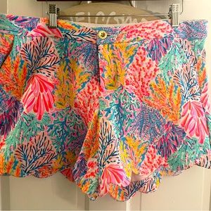 Lilly Pultizer buttercup shorts.